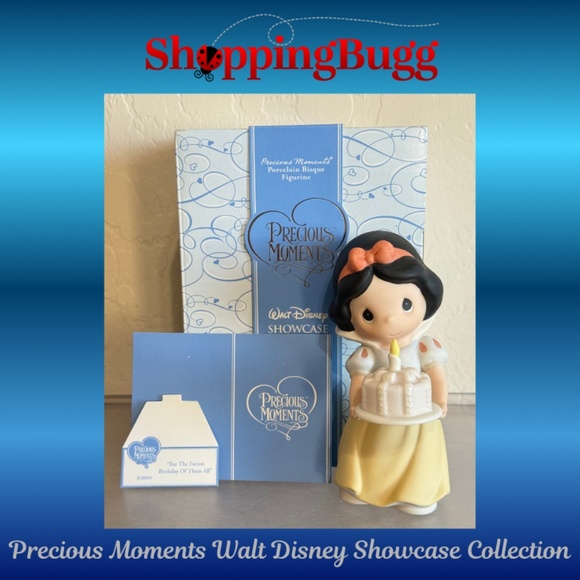 Precious Moments Disney Snow White For The Fairest Birthday Of Them All 820001 - Picture 1 of 14